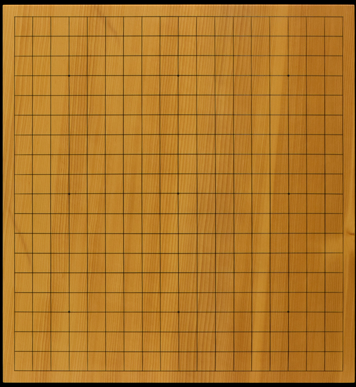 本榧盤 日本産本榧碁盤 6.5寸木表 226231