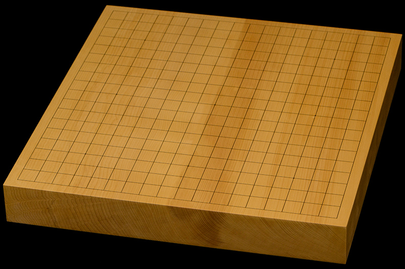 本榧卓上碁盤　1寸8分（一枚板・天柾）