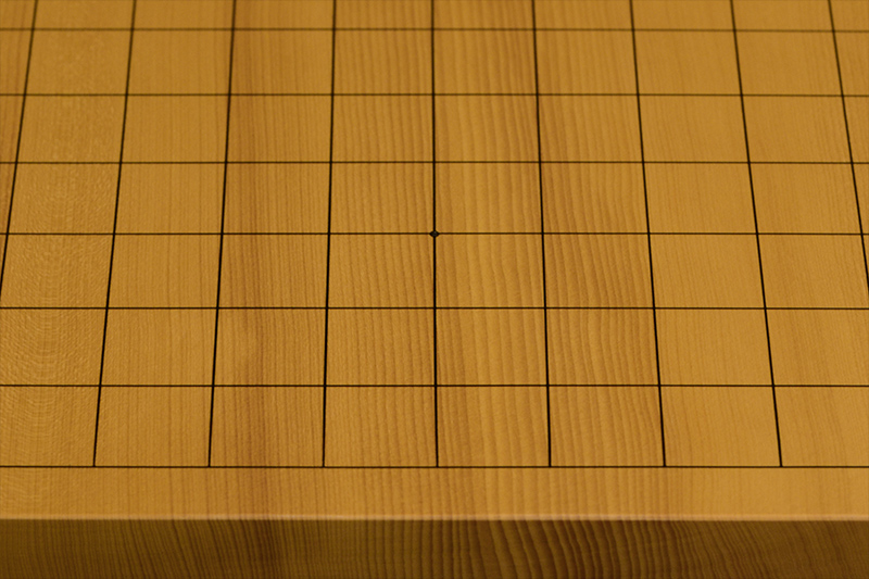 本榧卓上碁盤 1寸9分(一枚板・天柾) gb10200 | 前川榧碁盤店 本榧卓上碁盤 1寸9分(一枚板・天柾) gb10200 | 前川榧碁盤店