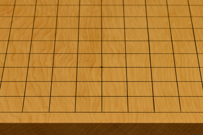 本榧卓上碁盤 2寸（一枚板） gb20273 | 前川榧碁盤店
