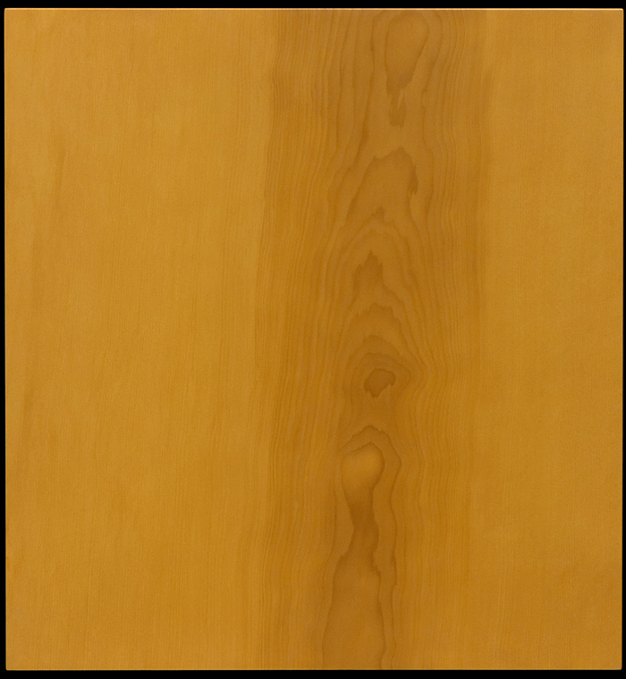 本榧卓上碁盤 2寸3分（一枚板・木裏） gb20291 | 前川榧碁盤店