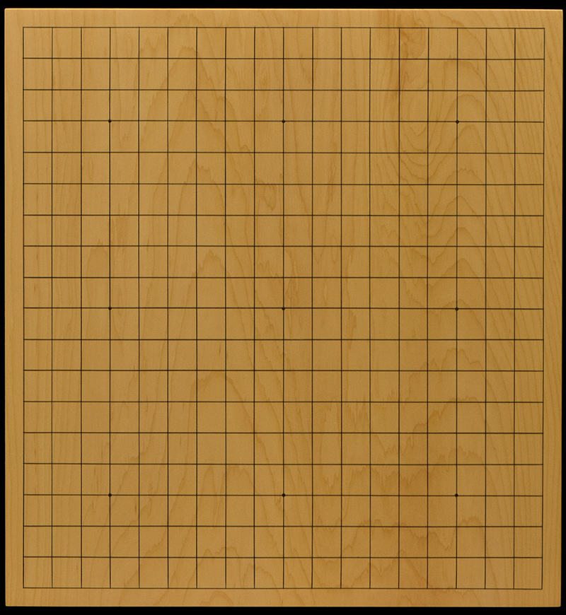 【国産　本榧　2寸卓上碁盤⑤　板目】 希少宮崎県産 日向榧 2寸卓上将棋盤 丸八碁盤店 国産本