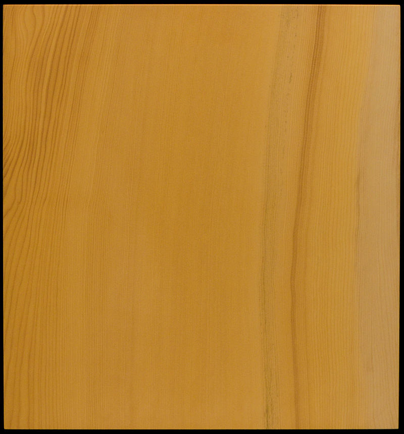 国産本榧卓上碁盤 2寸2分（一枚板・天柾） gb20345 | 前川榧碁盤店