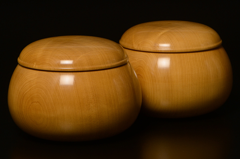 特製本榧碁笥（40号） | 前川榧碁盤店