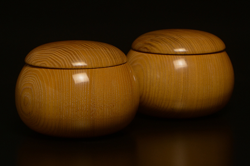 塩地碁笥　色付き（36号）の正面