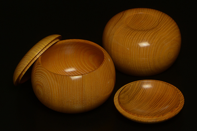 塩地碁笥　色付き（36号）の内側