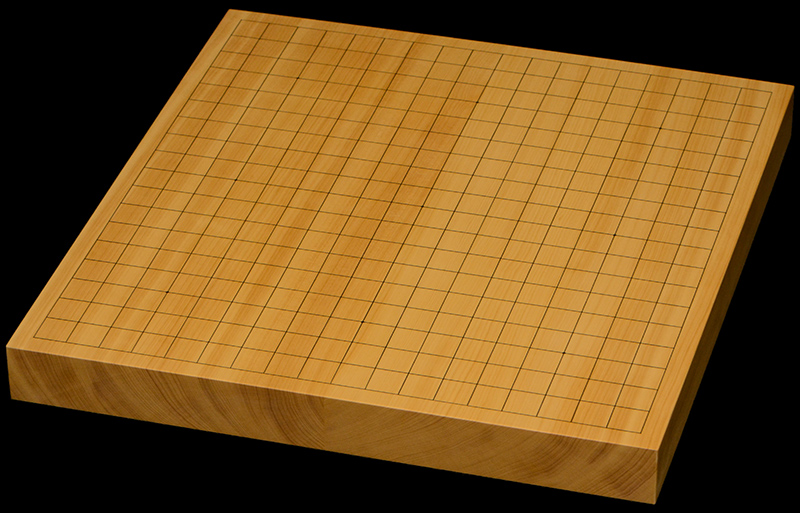 本榧卓上碁盤 1寸4分（ハギ盤） gt10041 | 前川榧碁盤店