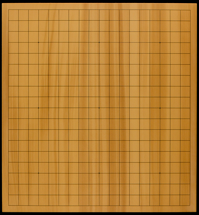 美品 本榧 碁盤 ハギ盤 2寸 二寸 6kg はまぐり碁石 囲碁 将棋 卓上盤 本榧卓上碁盤 2寸 ハギ盤 天然木 / 碁盤 碁盤 碁石 囲碁盤 カヤ