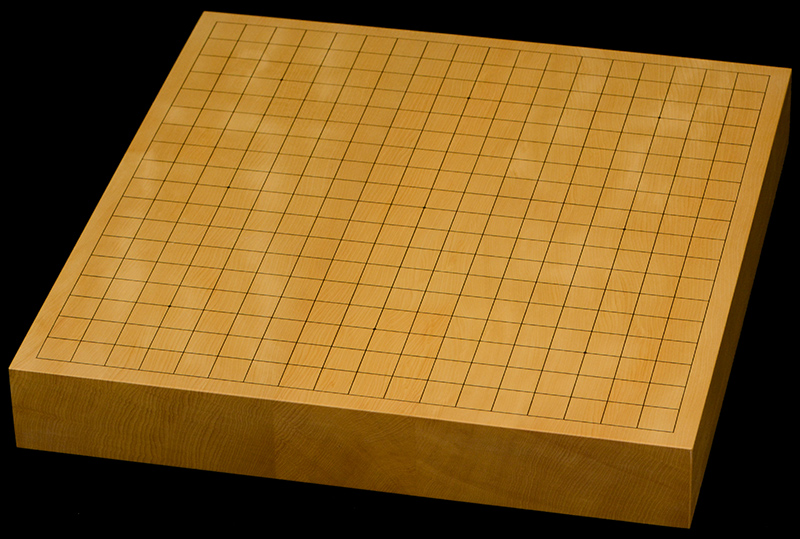 本榧卓上碁盤　2寸（ハギ盤）