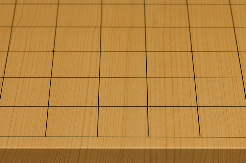 本榧足付将棋盤 6寸（天地柾） sa60037 | 前川榧碁盤店