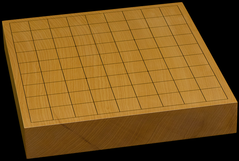 本榧　卓上碁盤　一枚板　天地柾 1寸9 高級　碁盤 囲碁盤 趣味　囲碁　卓上 本榧卓上将棋盤 1寸9分（一枚板・天柾） sb10408 | 前川榧碁盤店