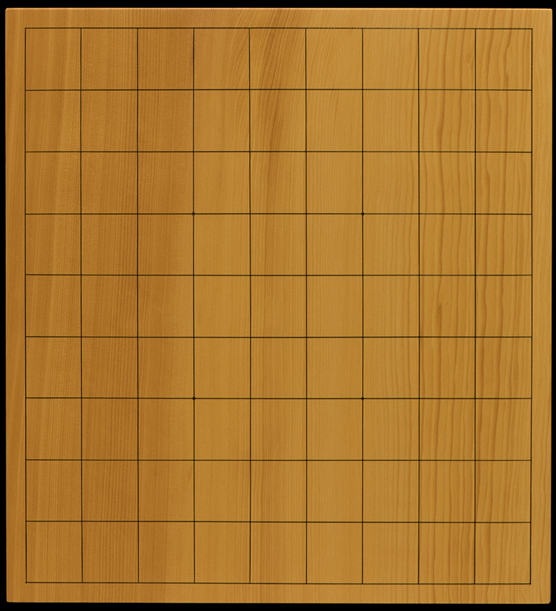 本榧卓上将棋盤 1寸5分（一枚板） sb10427 | 前川榧碁盤店