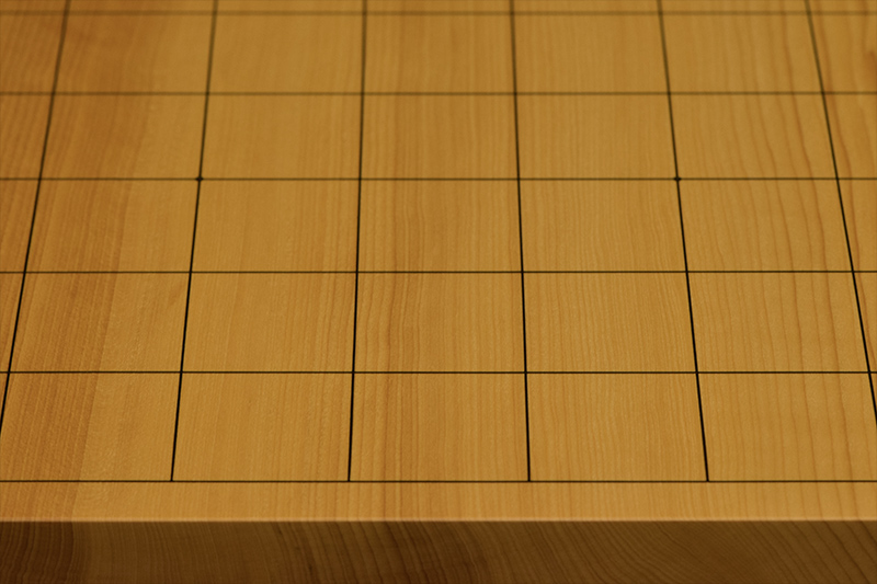 本榧卓上将棋盤 1寸5分（一枚板） sb10427 | 前川榧碁盤店