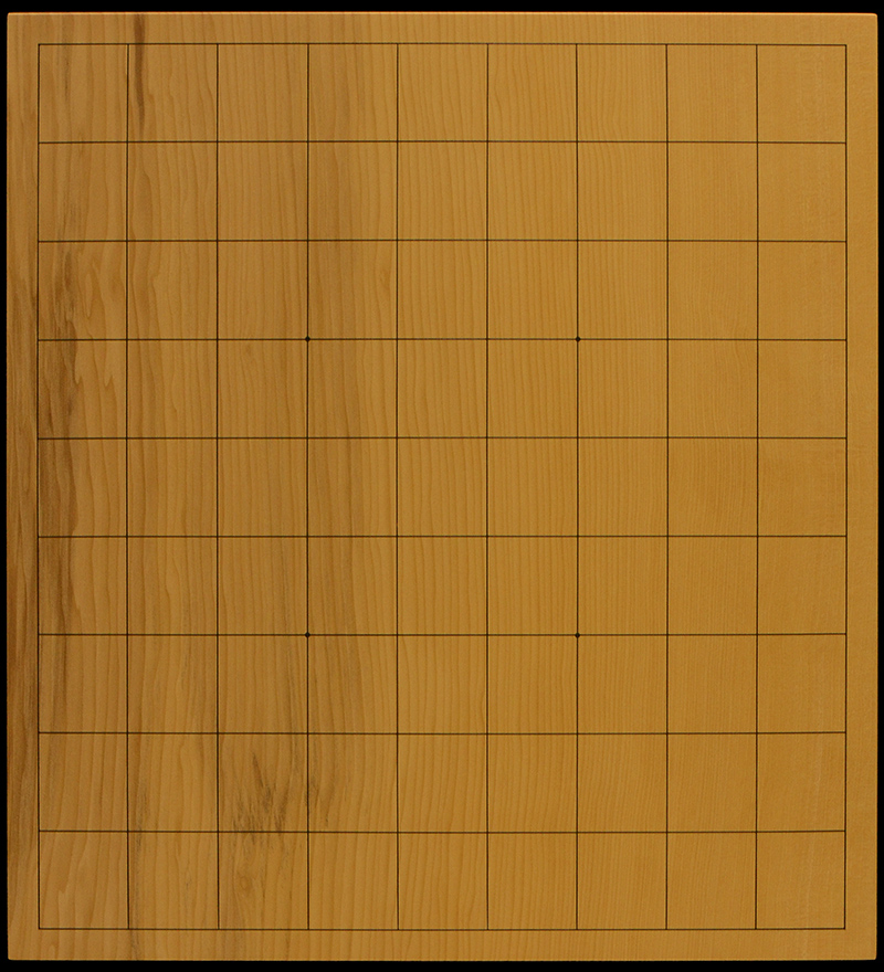 優れた品質 1寸3分（一枚板・追柾） 訳あり】本榧卓上将棋盤 sb10457 前川 | 囲碁