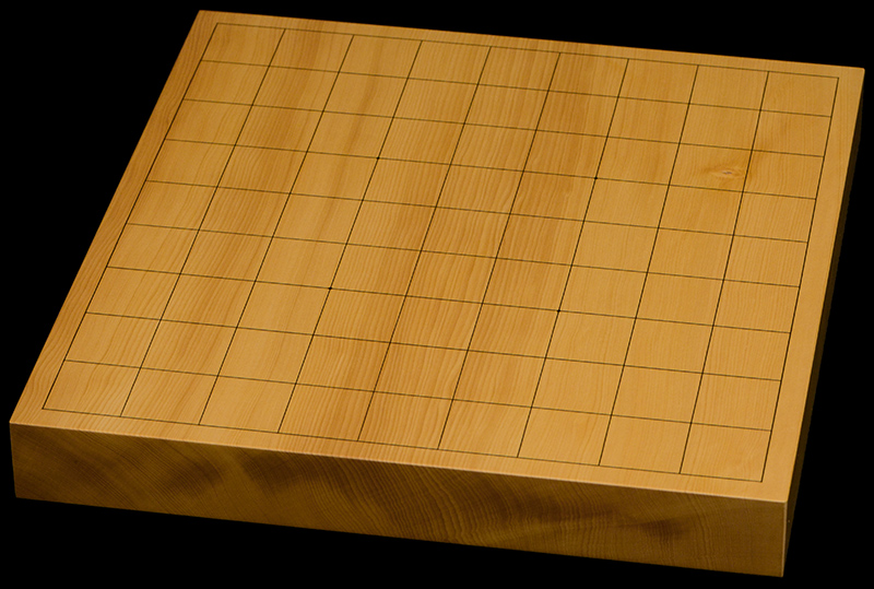本榧卓上将棋盤　1寸3分（一枚板）