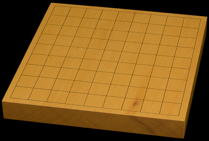 本榧卓上将棋盤　1寸3分（一枚板・天柾）