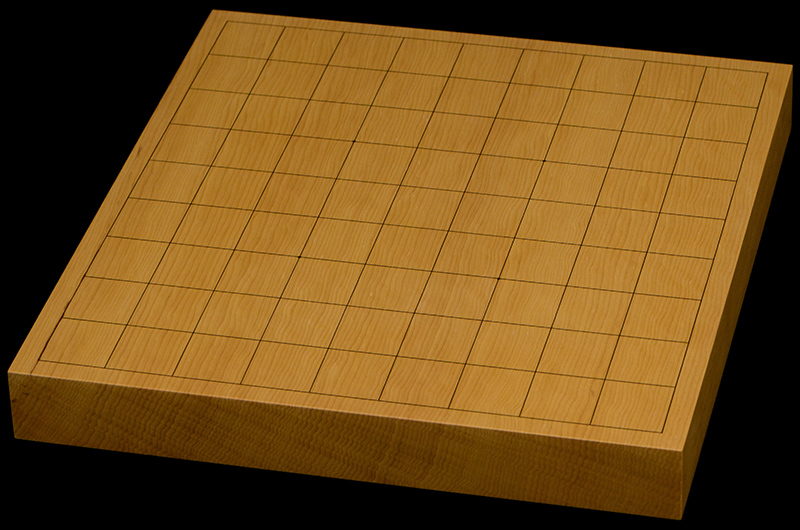 本榧卓上将棋盤　1寸3分（一枚板・天柾）