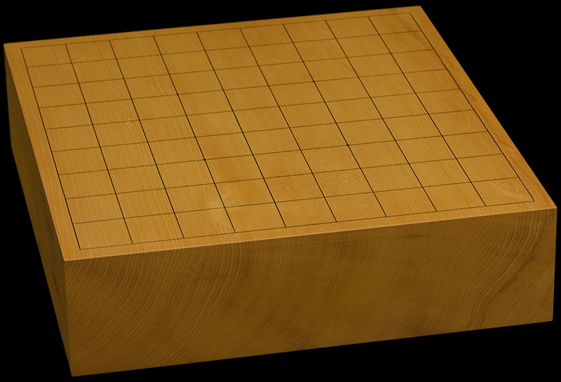 本榧卓上将棋盤　2寸9分（一枚板・天柾）