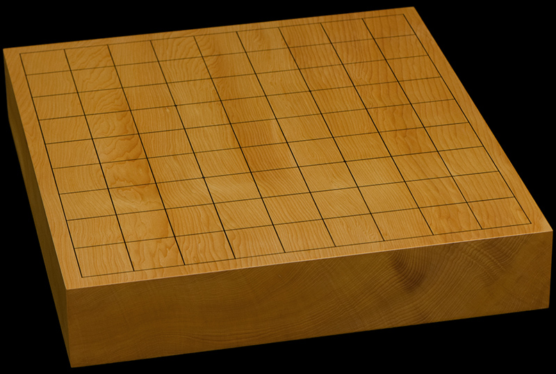 本榧卓上将棋盤　2寸（一枚板・木裏）　sb20658