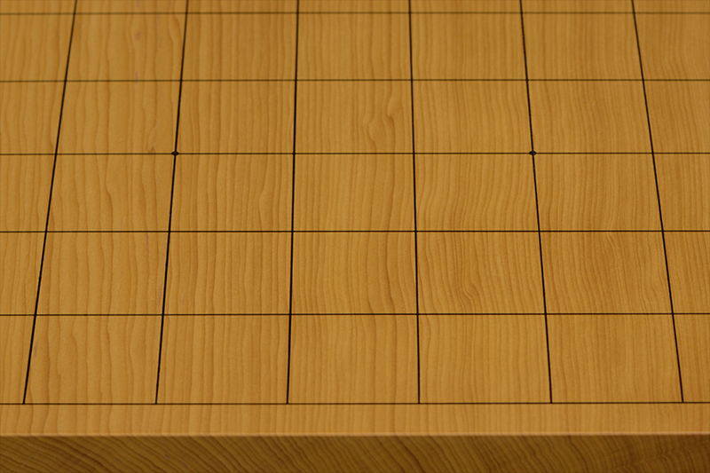 本榧卓上将棋盤 2寸8分（一枚板・木表） sb20696 | 前川榧碁盤店