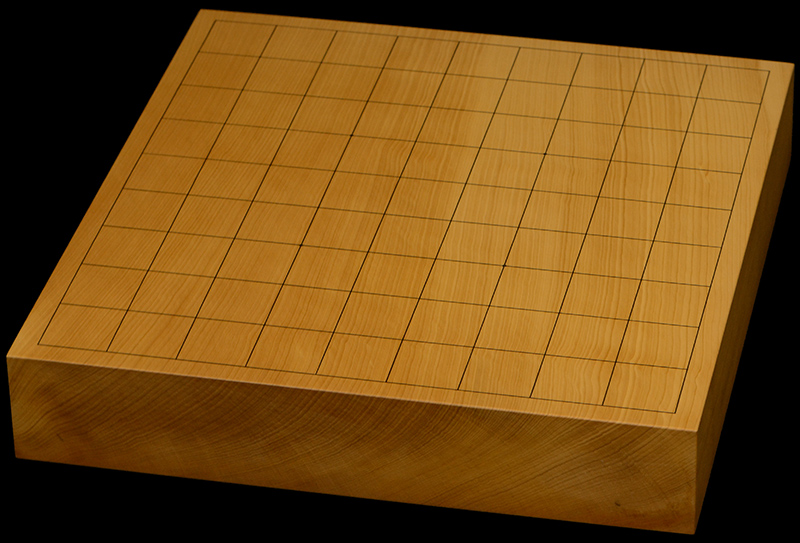 本榧卓上将棋盤　2寸（一枚板・天柾）