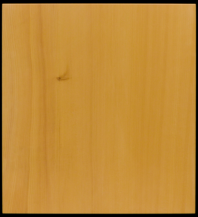 国産本榧卓上将棋盤 2寸1分（一枚板・天地柾） sb20758 | 前川榧碁盤店