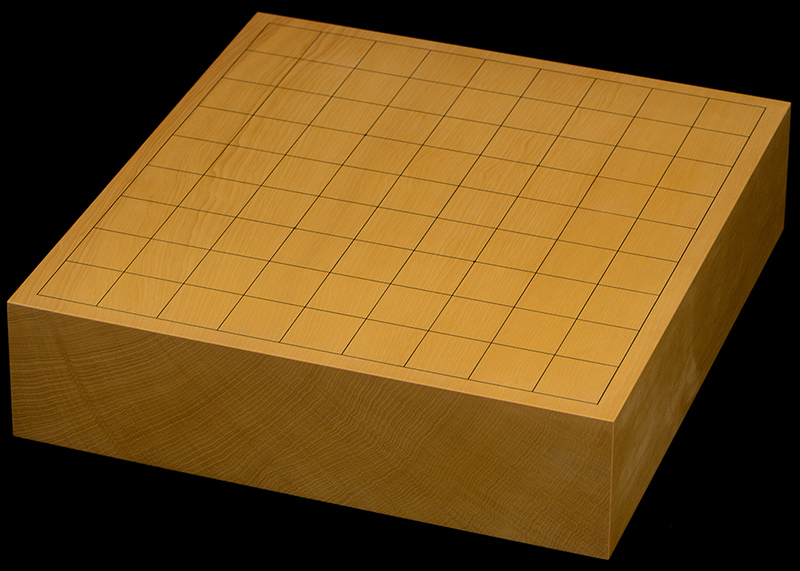 本榧卓上将棋盤　2寸8分（一枚板・追柾）