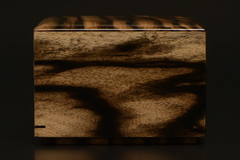 黒柿駒箱（特上）の側面2