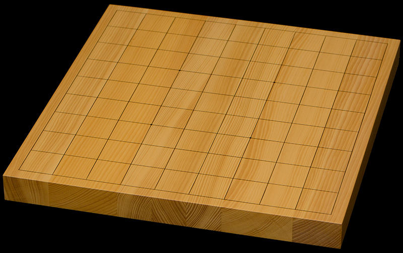 国産本榧卓上将棋盤　9分（ハギ盤）