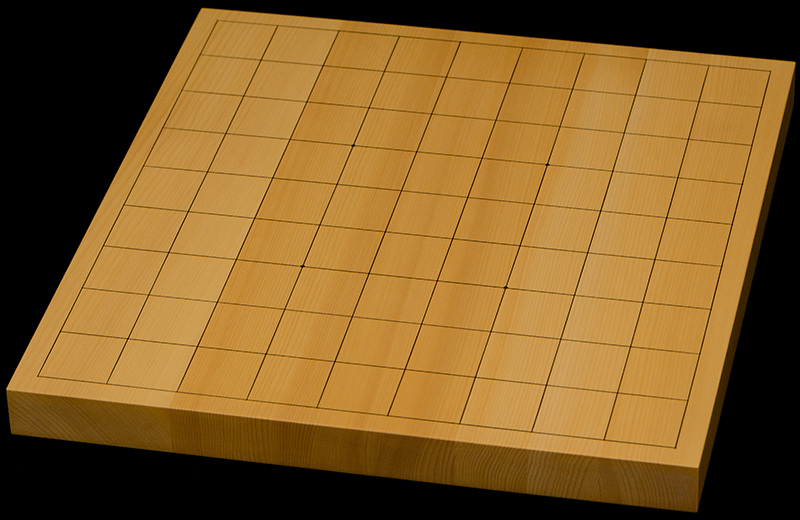 国産本榧卓上将棋盤　9分（ハギ盤）
