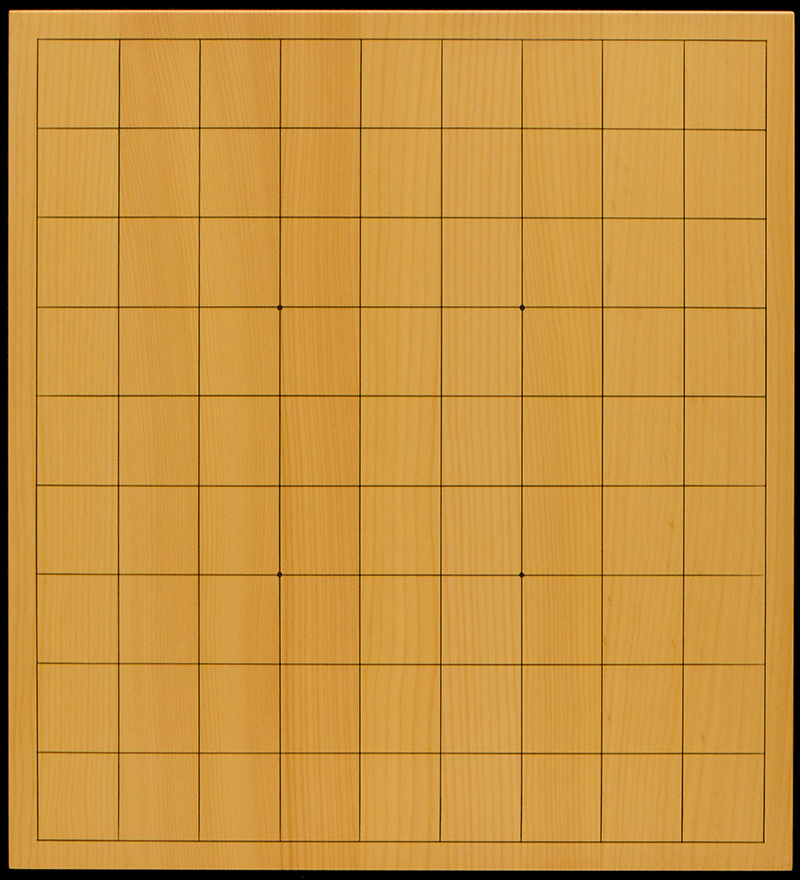 国産本榧卓上将棋盤 1寸5分（ハギ盤） st10095 | 前川榧碁盤店