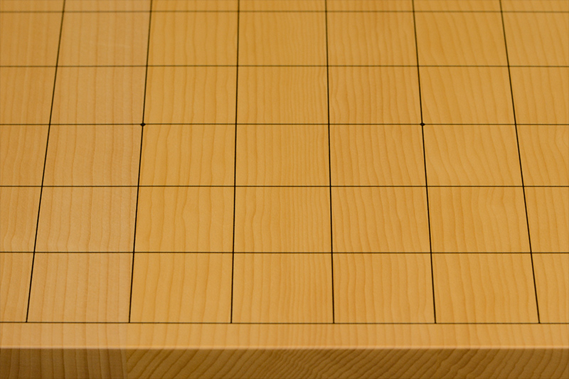 本榧卓上将棋盤 1寸6分（ハギ盤） st10098 | 前川榧碁盤店