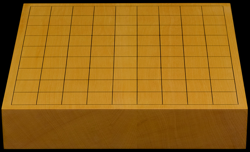 本榧卓上将棋盤　２寸（ハギ盤・極上）