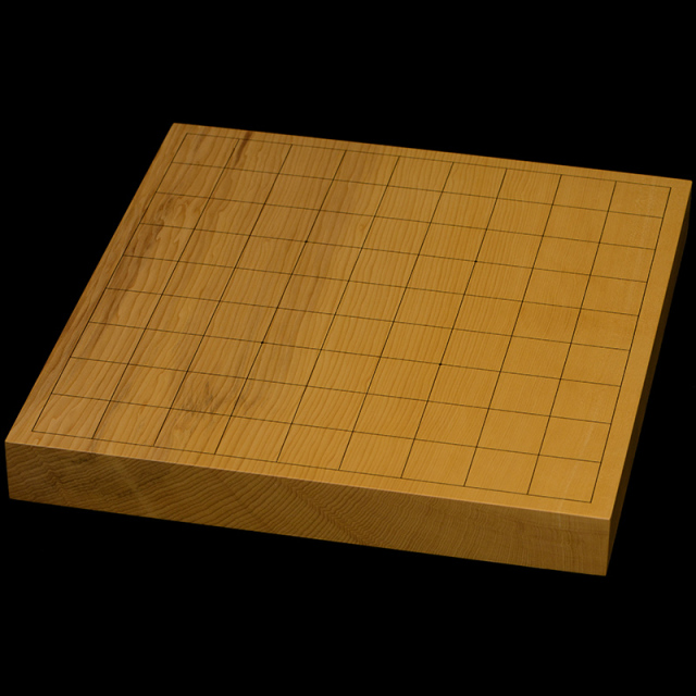 【訳あり】本榧卓上将棋盤 1寸3分(一枚板・追柾) sb10457