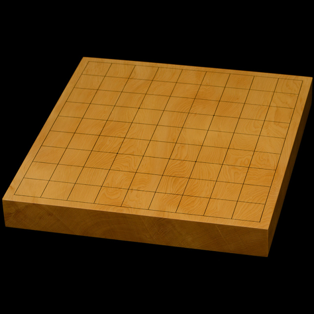 本榧卓上将棋盤　1寸4分（一枚板・木表）　sb10479