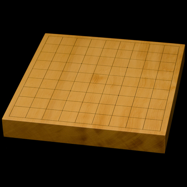 本榧卓上将棋盤　1寸5分（一枚板・天柾）　sb10515