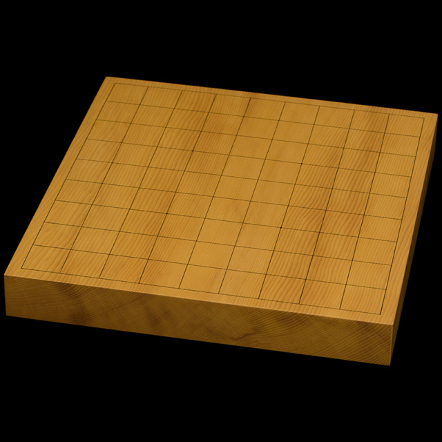 本榧卓上将棋盤 1寸4分(一枚板・追柾) sb10532