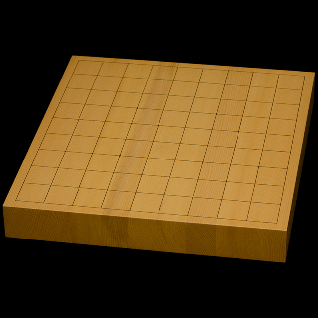 国産本榧卓上将棋盤 1寸5分(ハギ盤) st10112