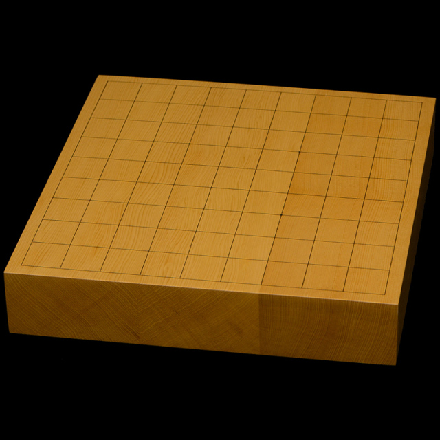 本榧卓上将棋盤　2寸1分（ハギ盤）　st20057
