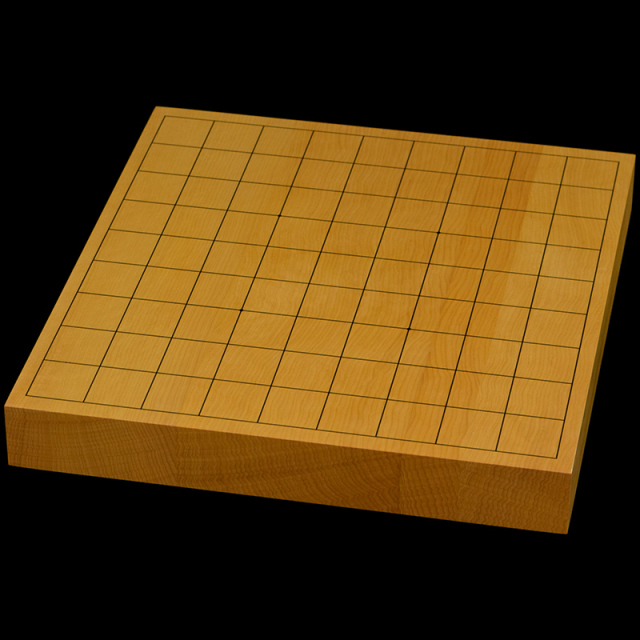 【おまかせ】本榧卓上将棋盤 1.5寸(ハギ盤・上)